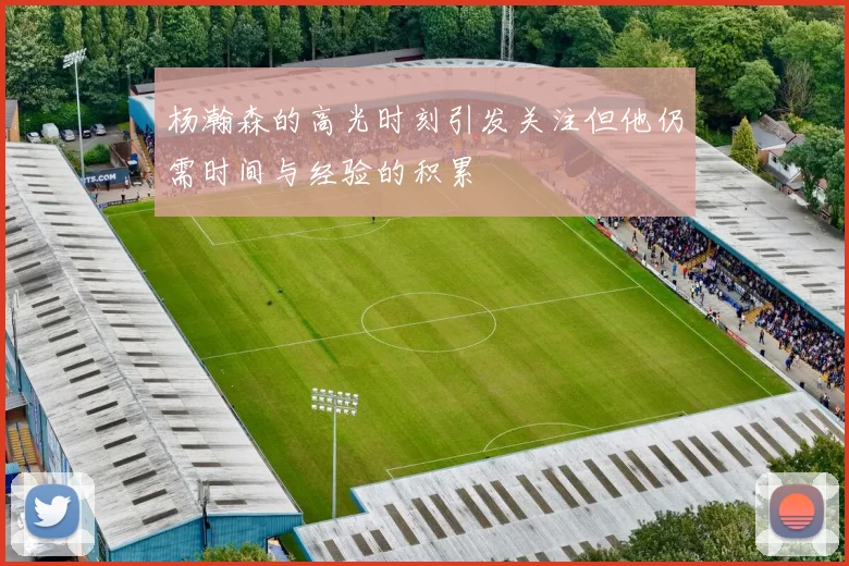 杨瀚森的高光时刻引发关注但他仍需时间与经验的积累